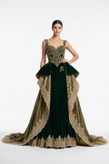 Luxury branded gown made with exquisite premium materials